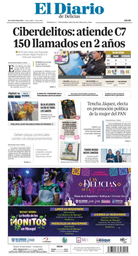 Cover of El Diario de Delicias