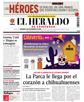 Cover of El Heraldo de Chihuahua