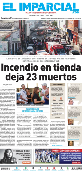 Cover of El Imparcial