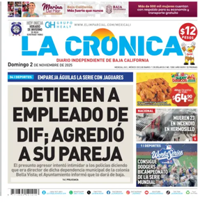 Cover of La Crónica