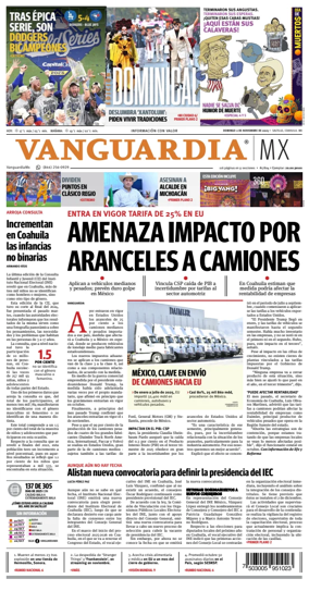 Cover of Vanguardia