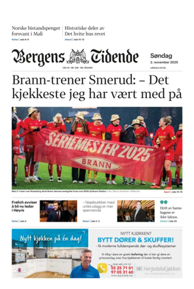 Cover of Bergens Tidende
