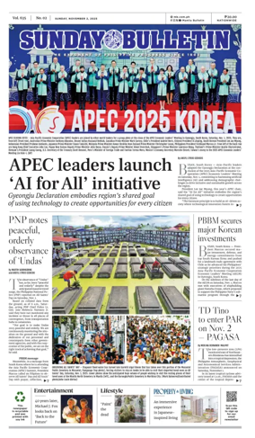 Cover of Manila Bulletin