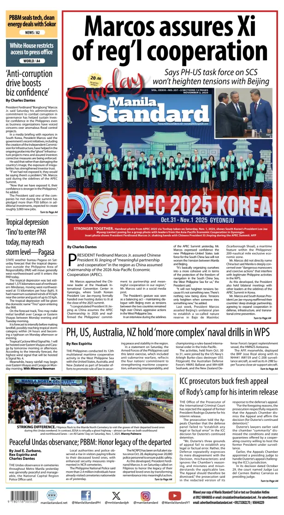Cover of Manila Standard