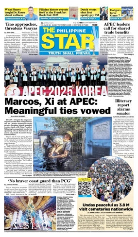 Cover of The Philippine Star