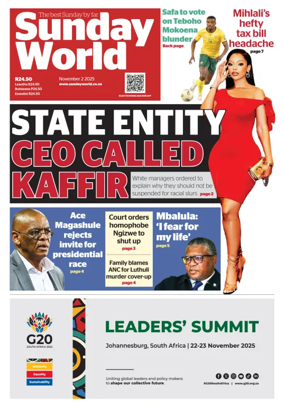 Cover of Sunday World