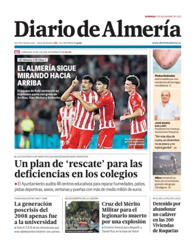 Cover of Diario de Almeria