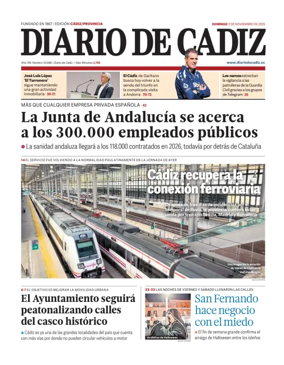 Cover of Diario de Cadiz