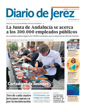 Cover of Diario de Jerez
