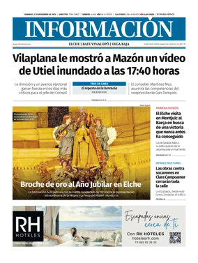Cover of Diario Informacion (Elche y Vega Baja)