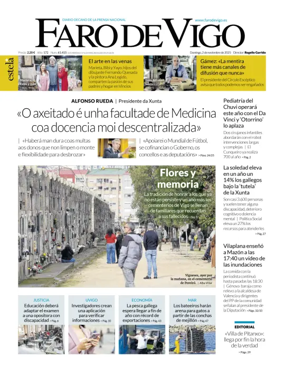 Cover of Faro de Vigo