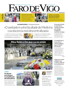 Cover of Faro de Vigo (Ourense)