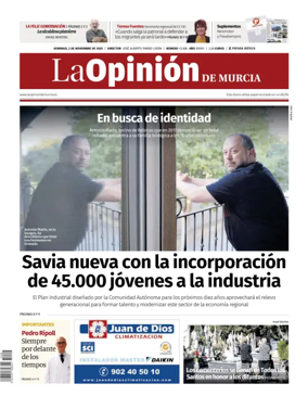 Cover of La Opinión de Murcia
