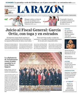 Cover of La Razon (Levante)