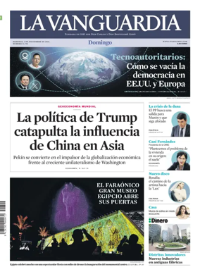 Cover of La Vanguardia