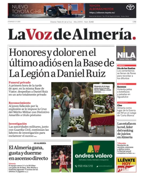 Cover of La Voz de Almería