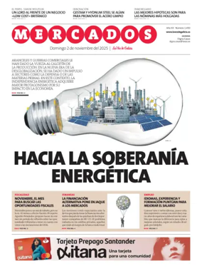 Cover of La Voz de Galicia (Santiago) - Mercados