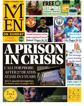 Cover of Manchester Evening News