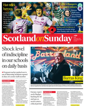 Cover of Scotland on Sunday