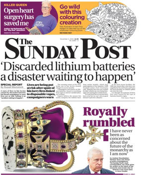 Cover of The Sunday Post (Dundee)