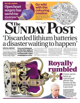 Cover of The Sunday Post (Newcastle)