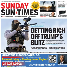 Cover of Chicago Sun-Times (Sunday)