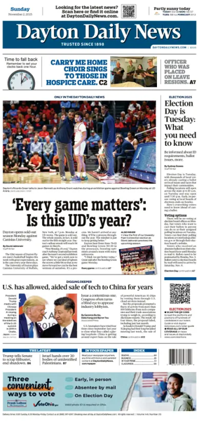 Cover of Dayton Daily News