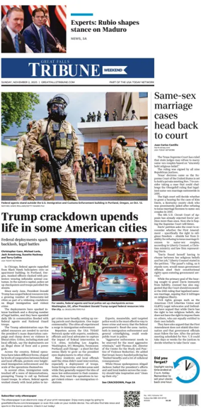 Cover of Great Falls Tribune