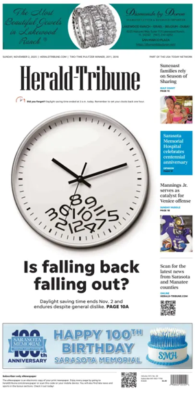 Cover of Herald-Tribune