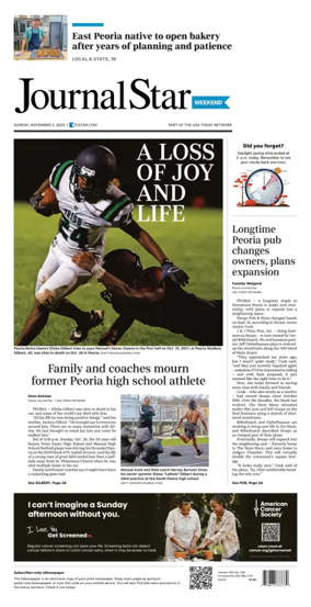 Cover of Journal Star (Peoria)