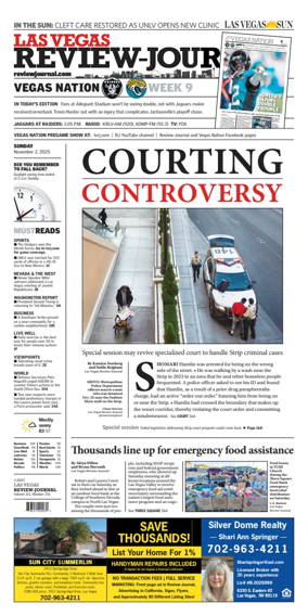 Cover of Las Vegas Review-Journal (Sunday)