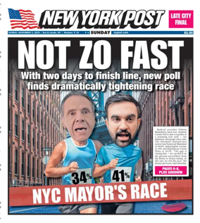 Cover of New York Post