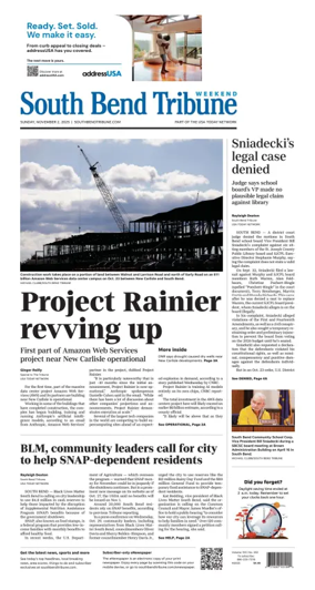 Cover of South Bend Tribune