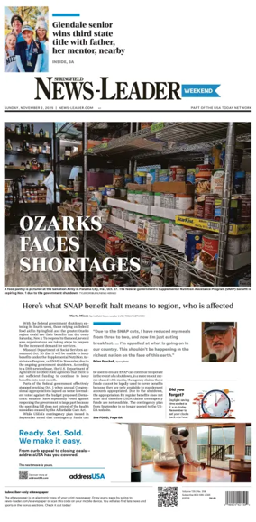 Cover of Springfield News-Leader