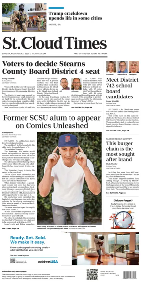 Cover of St. Cloud Times