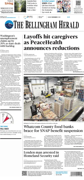 Cover of The Bellingham Herald (Sunday)