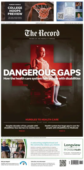 Cover of The Bergen Record