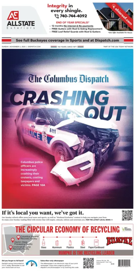 Cover of The Columbus Dispatch
