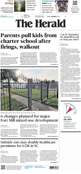 Cover of The Herald (Rock Hill)