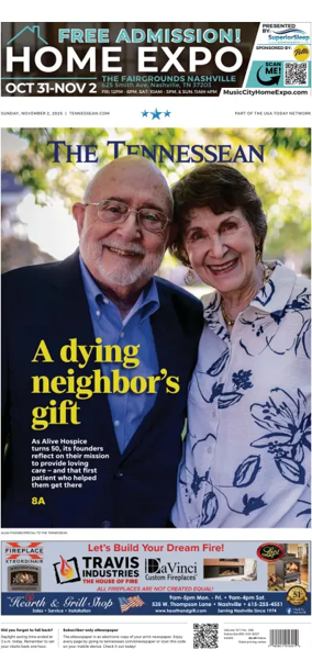 Cover of The Tennessean