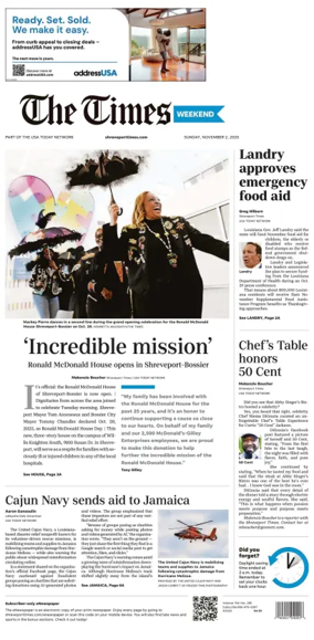 Cover of The Times (Shreveport)