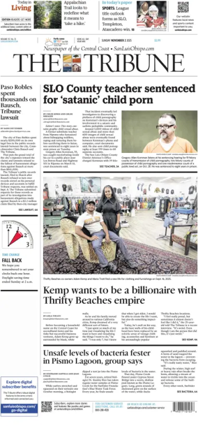 Cover of The Tribune (SLO) (Sunday)