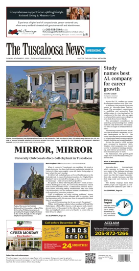 Cover of The Tuscaloosa News