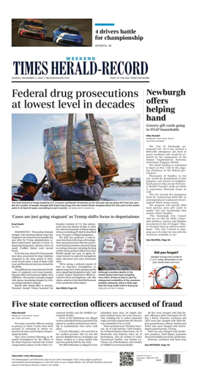 Cover of Times Herald-Record