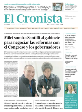 Cover of El Cronista comercial