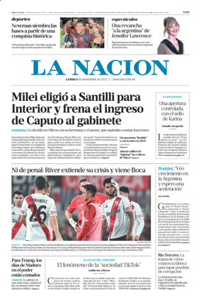 Cover of La Nacion
