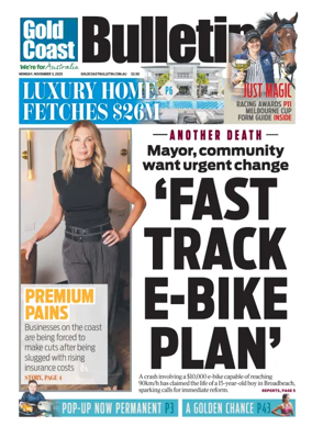 Cover of The Gold Coast Bulletin