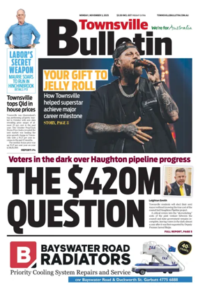 Cover of Townsville Bulletin