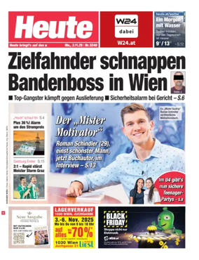 Cover of Heute - Wien Ausgabe