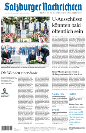 Cover of Salzburger Nachrichten